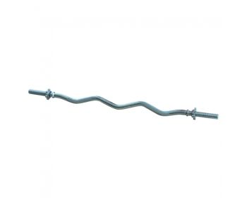 Curlstang 120 cm met schroefsluiters