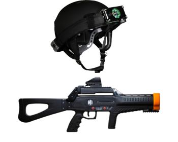 Intager Lasergame Set Helm + Raptor 3