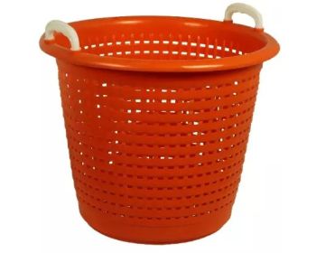 Opbergmand Oranje 58L