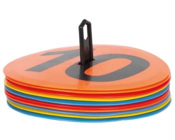 Markeringsschijven Set 1-10